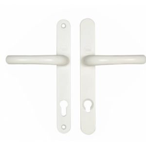 Yale PAS24 Lever upvc Door Handles Screw fixing 215mm